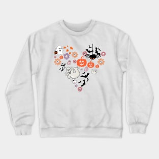 Halloween boo pumpkin t shirt Crewneck Sweatshirt